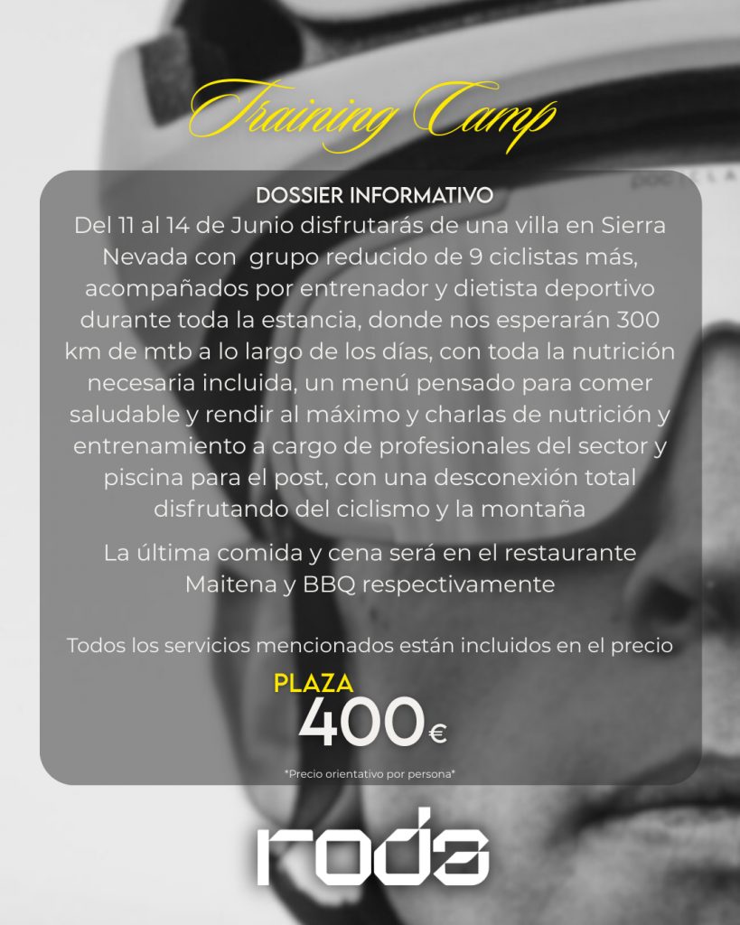 Información Training Camp RODA